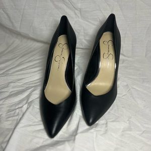 Jessica Simpson Haneh Leather Pumps